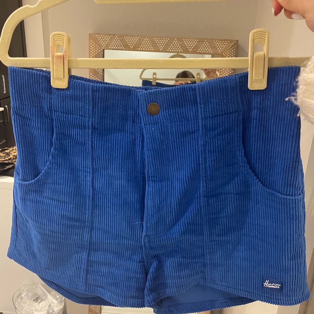 Hammies corduroy blue shorts
